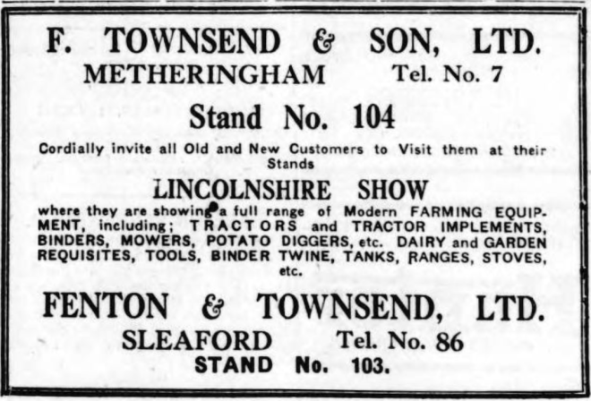 1931 Fenton Townsend